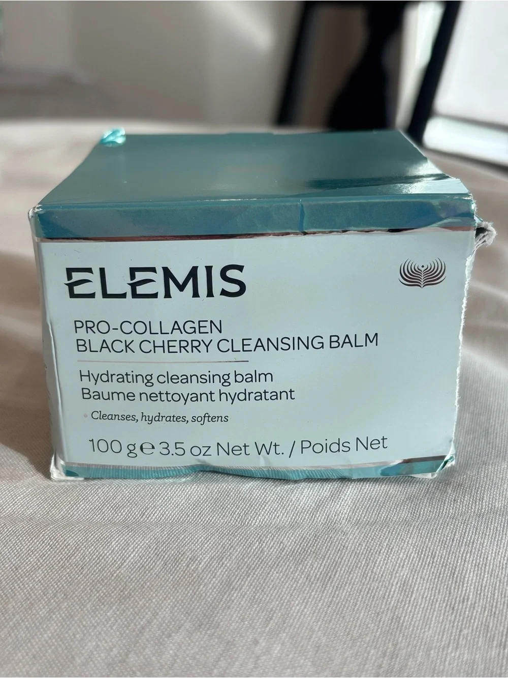 Elemis Pro-Collagen Black Cherry Cleansing Balm 3.5 oz New Sealed